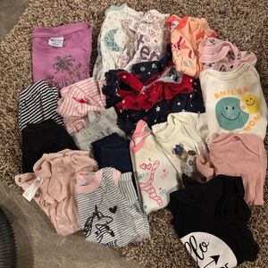 0-3 month girl lot
